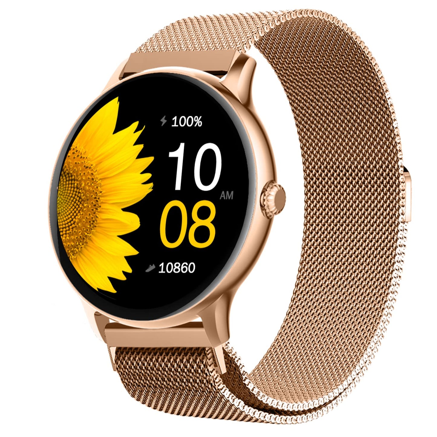 Fire-Boltt Phoenix Smart Watch with Bluetooth Calling 1.3,120+ Sports Modes, 240 * 240 PX High Res with SpO2, Heart Rate Monitoring & IP67 Rating (Black) - Springkart 
