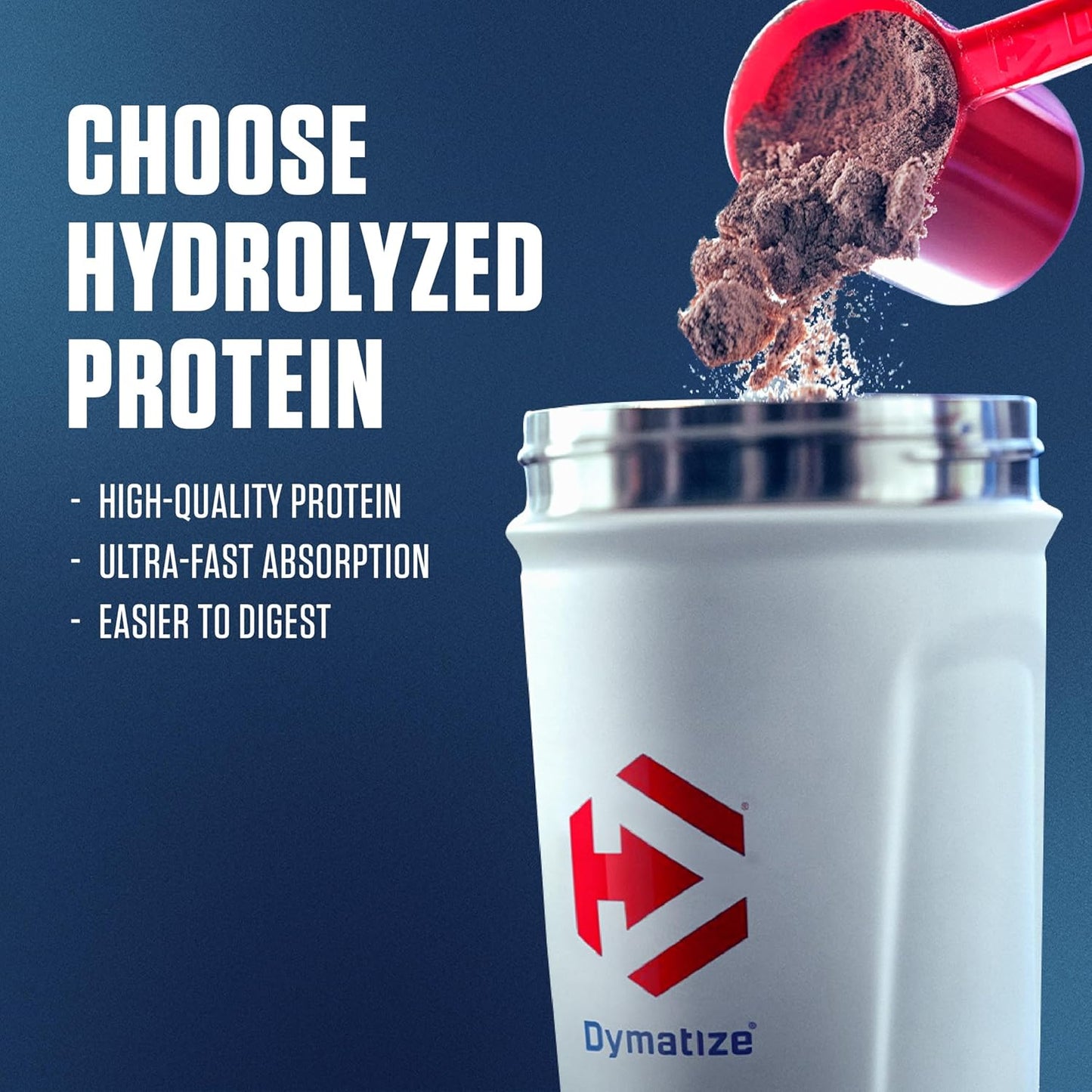 Dymatize Nutrition ISO100 Hydrolyzed Whey Protein Isolate | Fast-Digesting | Muscle Recovery Formula with Amino Acids | Low Sugar & Fat | Strawberry | 5 Lbs