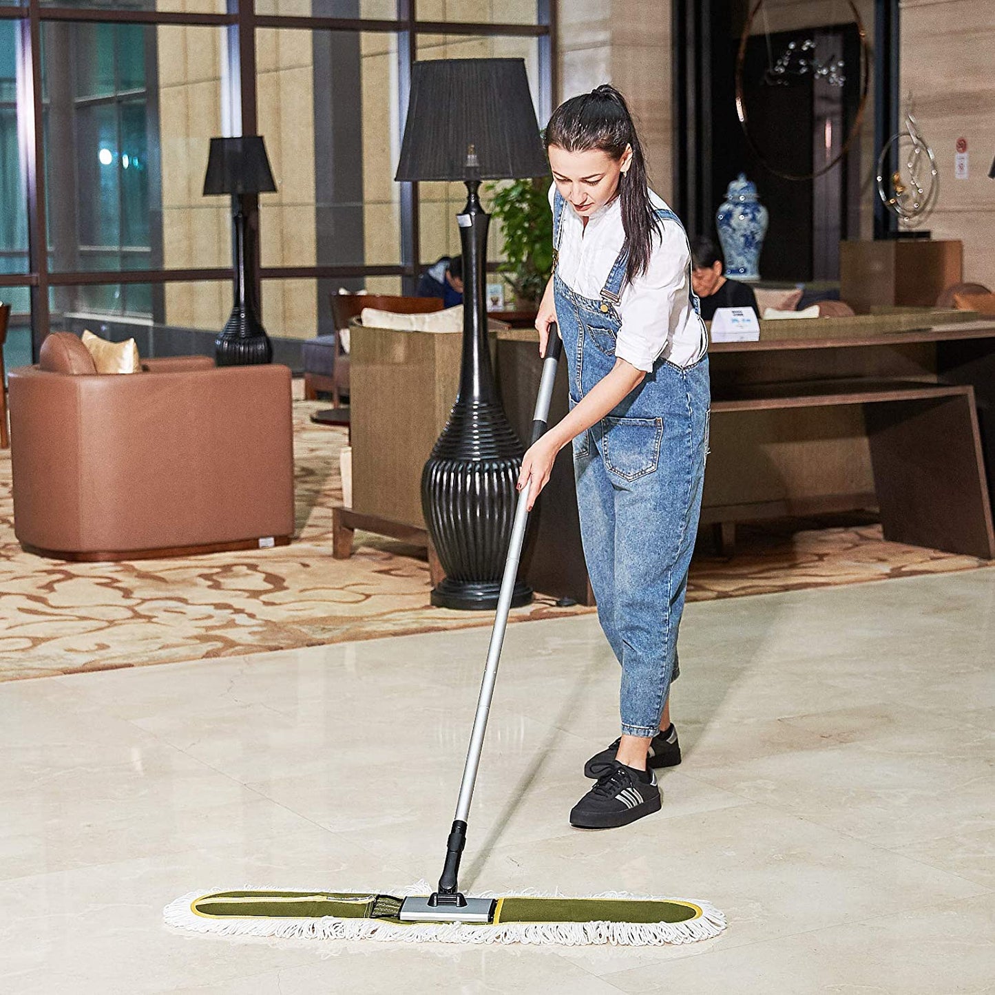 Dust Mop Refill - Replacement Mop Head Only - 50cm X 20cm - Springkart 