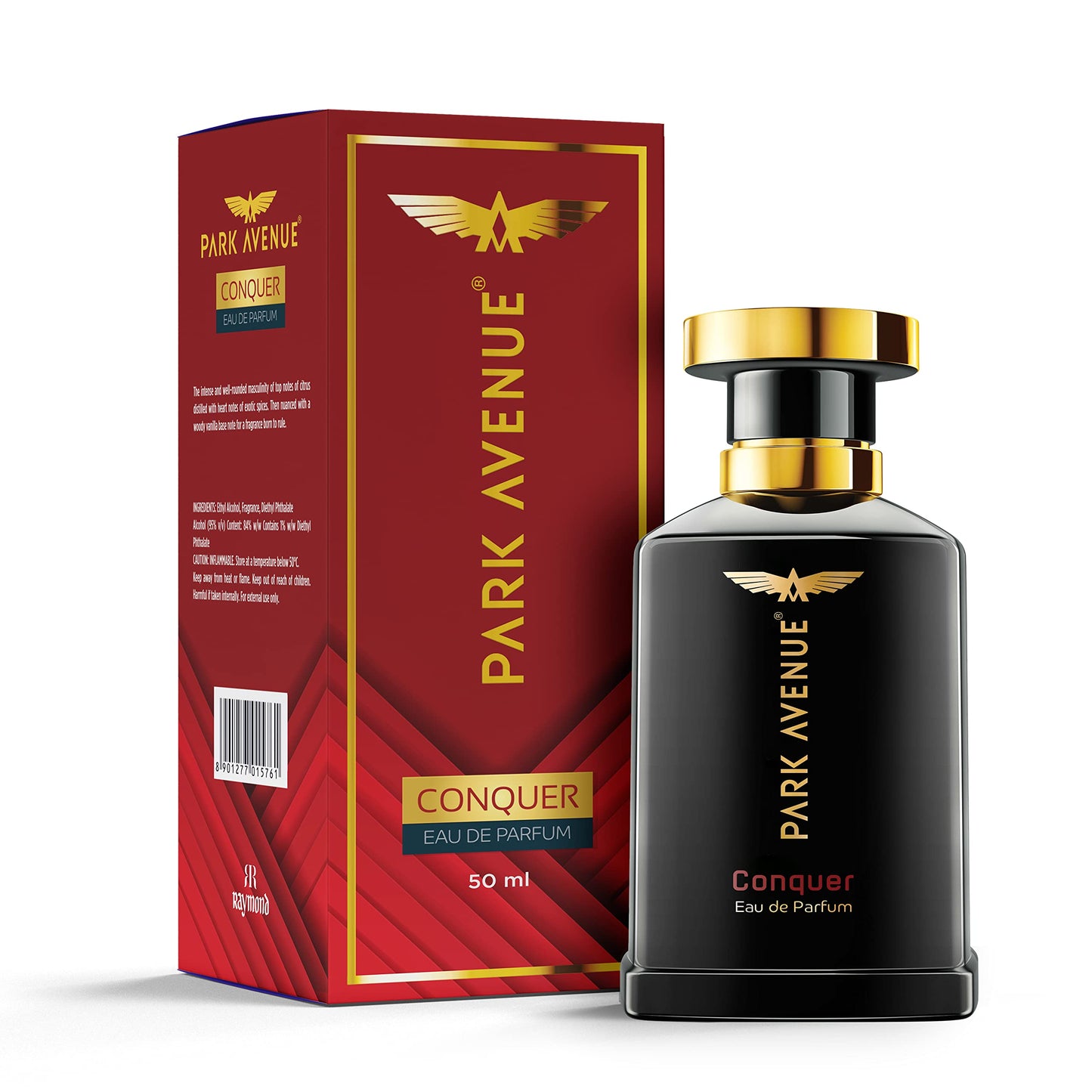 Park Avenue Euphoria, Eau De Parfum Men, 100ml | Long Lasting Perfume for Men | Father's Day Gift for Dad | Premium Luxury Fragrance Scent | Gift for Father's Day | Aromatic Blend of Amber & Musk | Suitable for Every Occasion