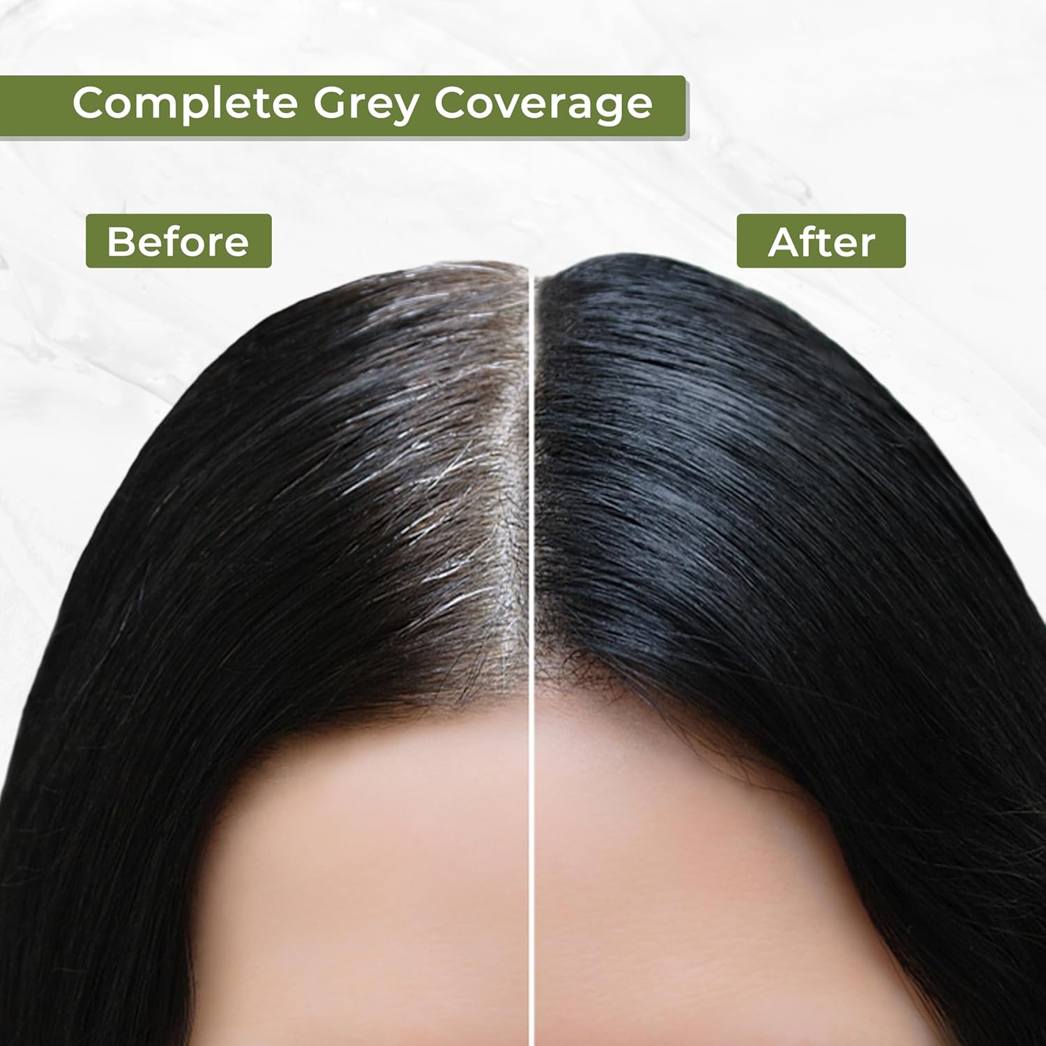 INDUS VALLEY Damage Free Natural Gel Hair Colour for Women | Ammonia & PPD Free Organic Hair Colour with 100% Grey Coverage, Long Lasting Conditioning Hair Color | Dark Brown 3.00-220 ml