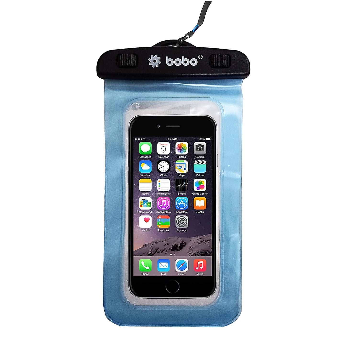BOBO Universal Waterproof Pouch (Big Size) Cellphone Dry Bag Case for Smartphone – Transparent (Pack of 1)