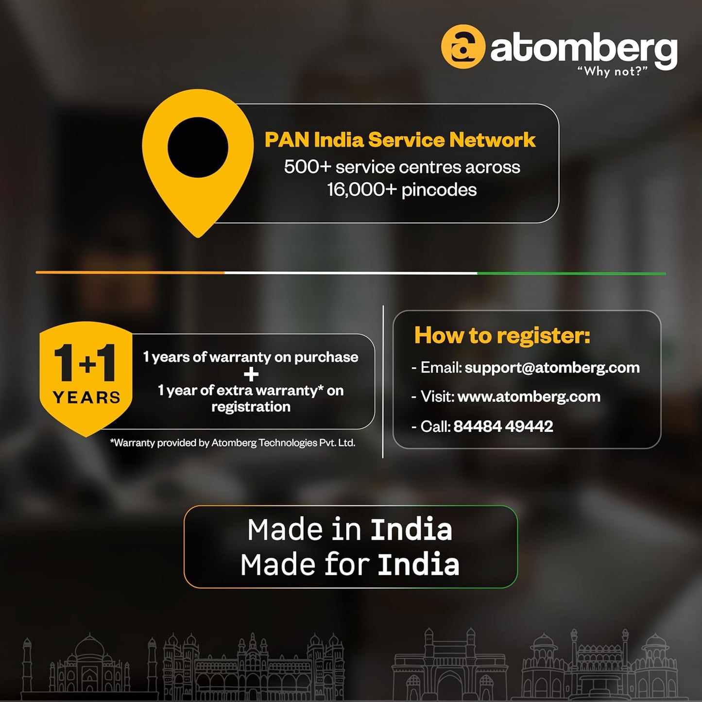 atomberg Renesa 400mm Pedestal Fan for Home | Silent BLDC Stand Fan | LED Display | 6 Speeds | Remote with Oscillation, Timer, Sleep | 2 Year Warranty (Midnight Black)