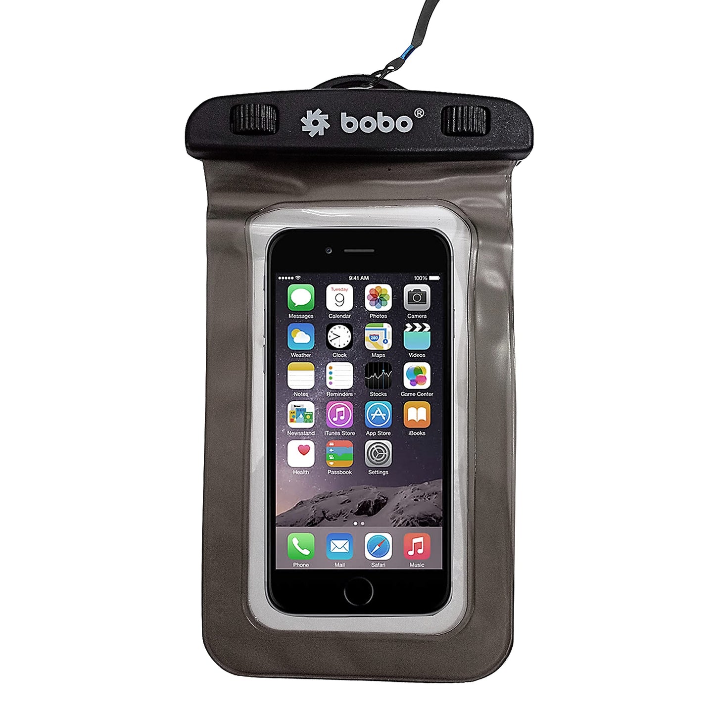 BOBO Universal Waterproof Pouch (Big Size) Cellphone Dry Bag Case for Smartphone – Transparent (Pack of 1)