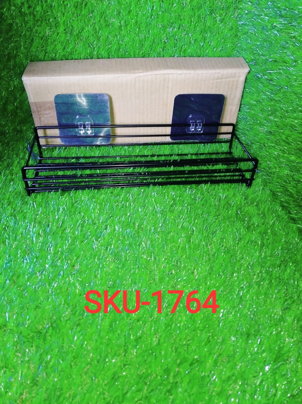 Multipurpose Wall Mount Metal Bathroom Shelf and Rack for Home and Kitchen. - Springkart 