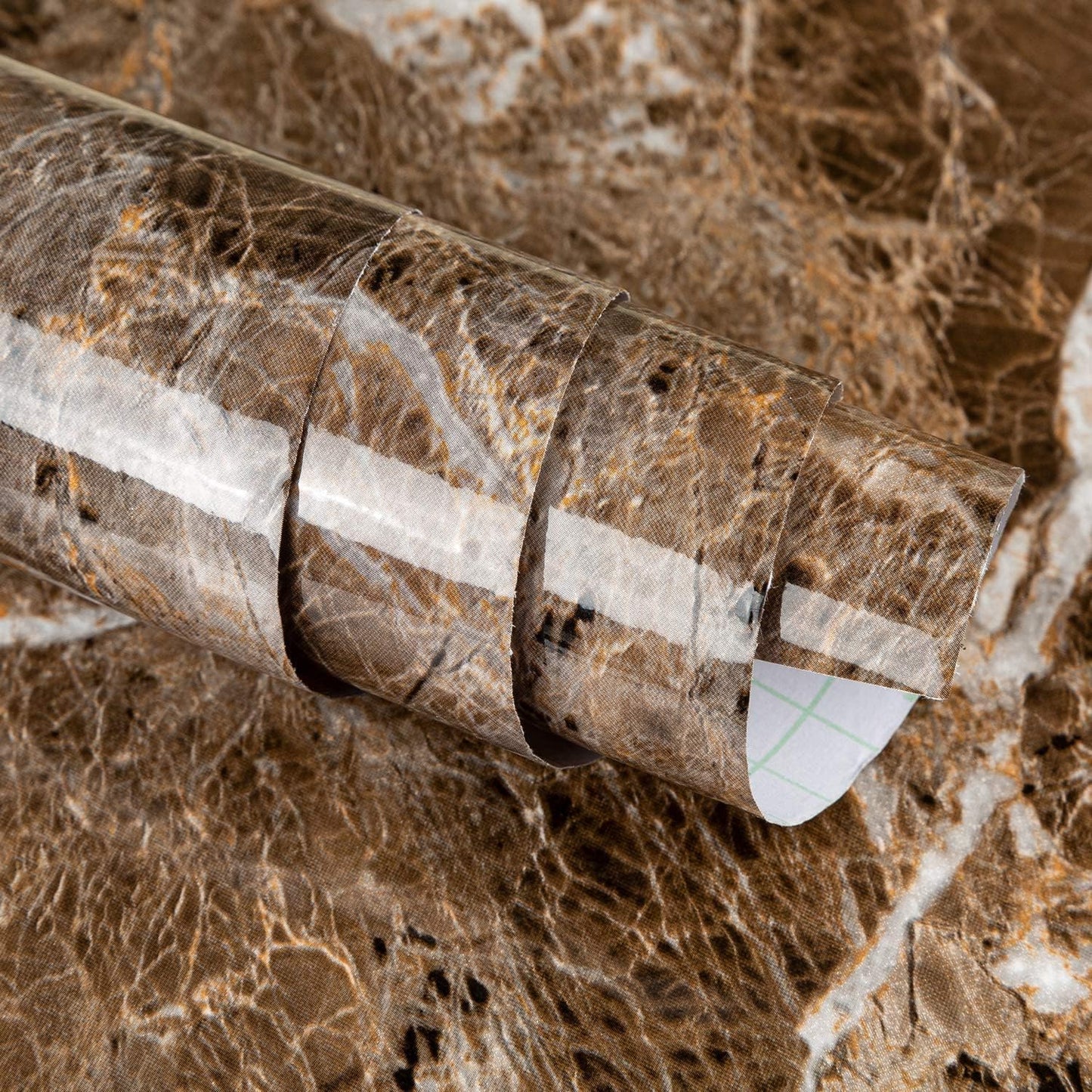 Beflix® Marble Peel and Stick Wallpaper for Home Decor, Waterproof Self-Adhesive Wall Stickers for Kitchen, Bathroom, Living Room – Wall Paper (60X200 CM) (Grey)