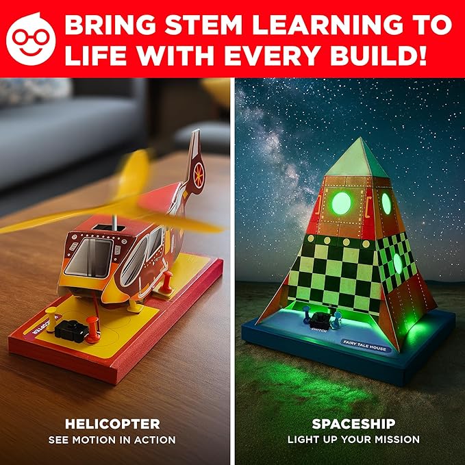 Einstein Box Ultimate Electricity & Science Kit | Science Project Kit | Electric Project Kit | Electronic Circuits | Electric Circuit Kit | Toys for Kids Ages 8-15 Years | Science Experiment Kit