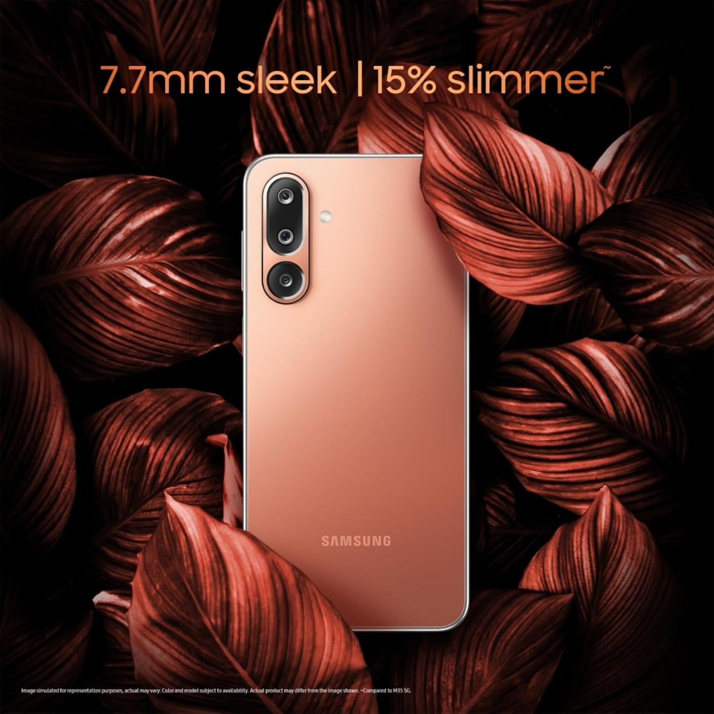 Samsung Galaxy M36 5G (Serene Green, 8 GB RAM, 128 GB Storage)| Circle to Search| Google Gemini| Corning Gorilla Glass Victus+| 7.7mm Slim| AI Enhanced 50 MP OIS Triple Camera| Unmatched Nightography
