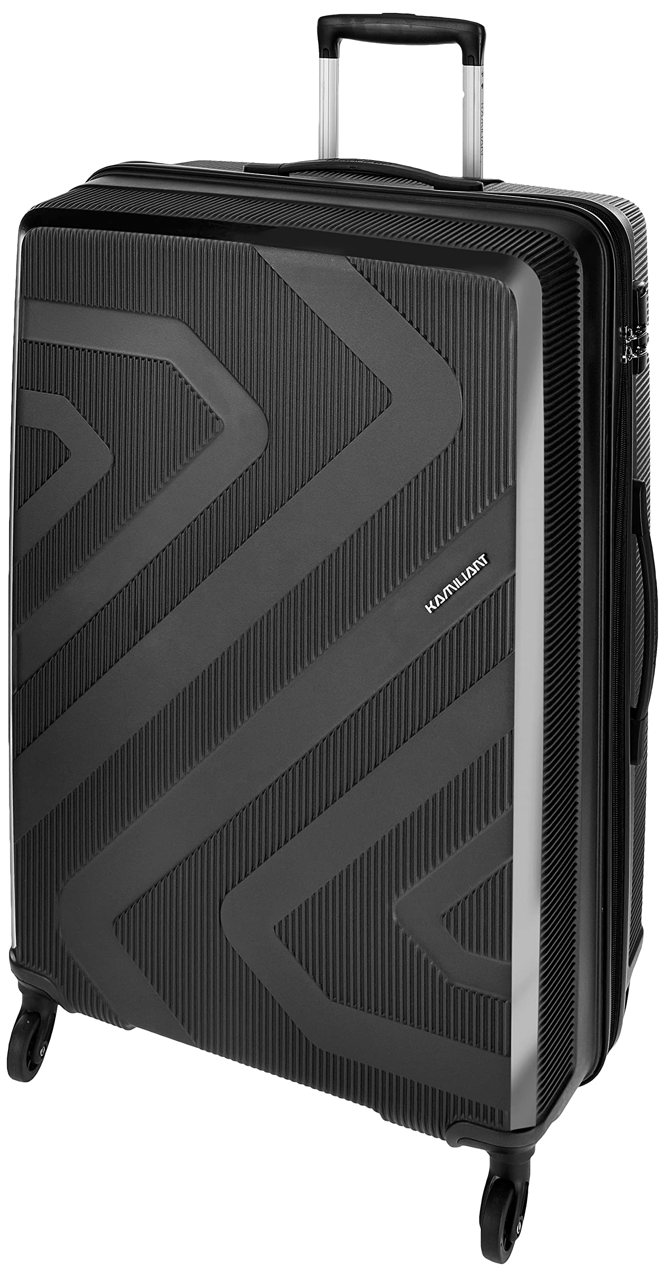 Kamiliant American Tourister Polypropylene Kam Harrier Sp78Cm Orange Spinner Suitcase, Medium