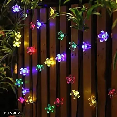 Blossom Flower LED 3-Meter Multicolor with 16 Flower 3D String Light - Springkart 