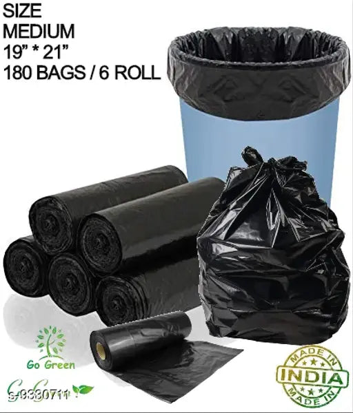 GARBAGE BAGS 100% OXO BIODEGRADABLE PACK OF 6