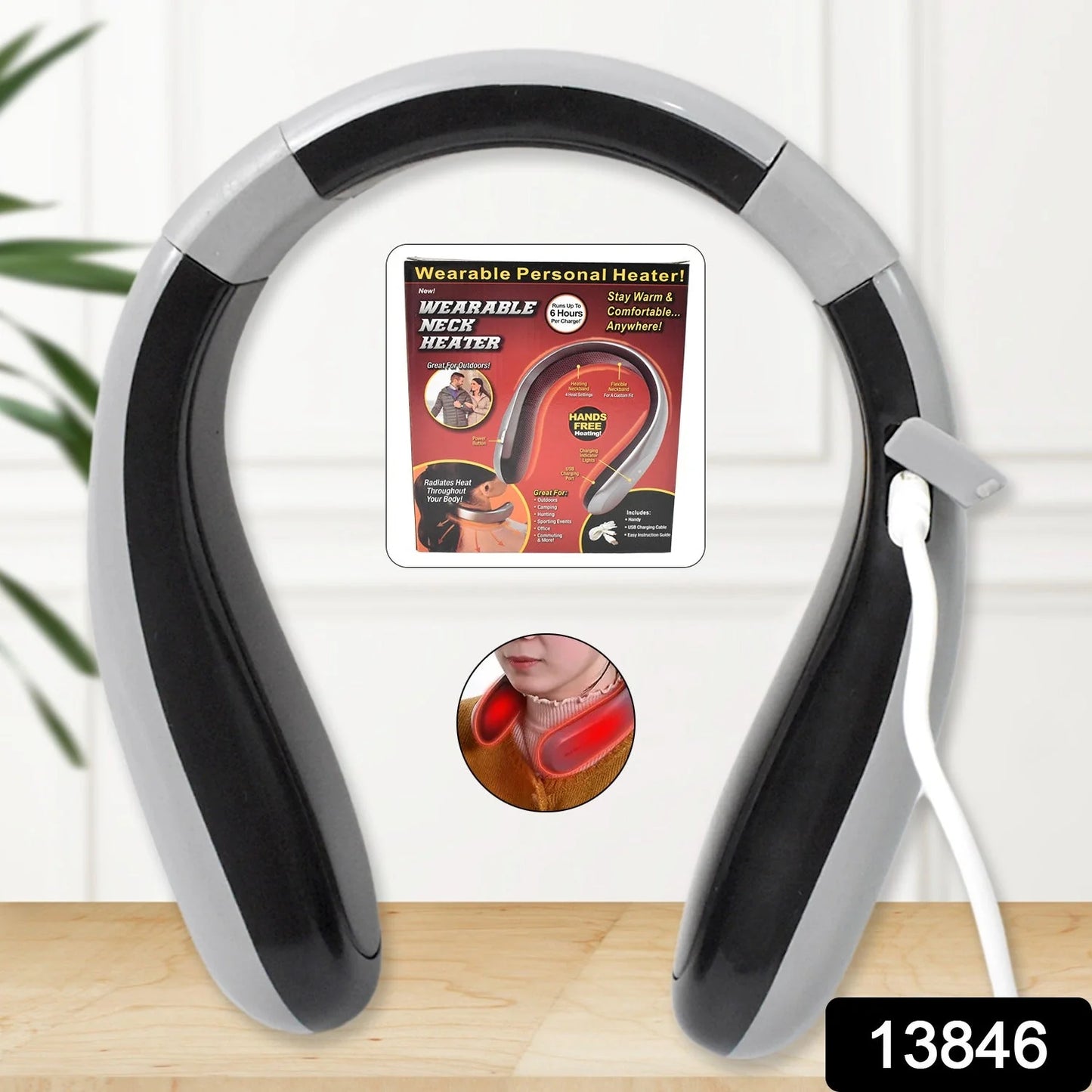 USB Type C Rechargeable - Wearable Neck Heater (1 Pc)