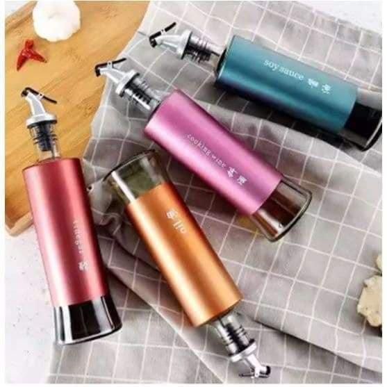 Oil Dispenser Bottle Automatic Opening and Closing Oil Pot - Springkart 