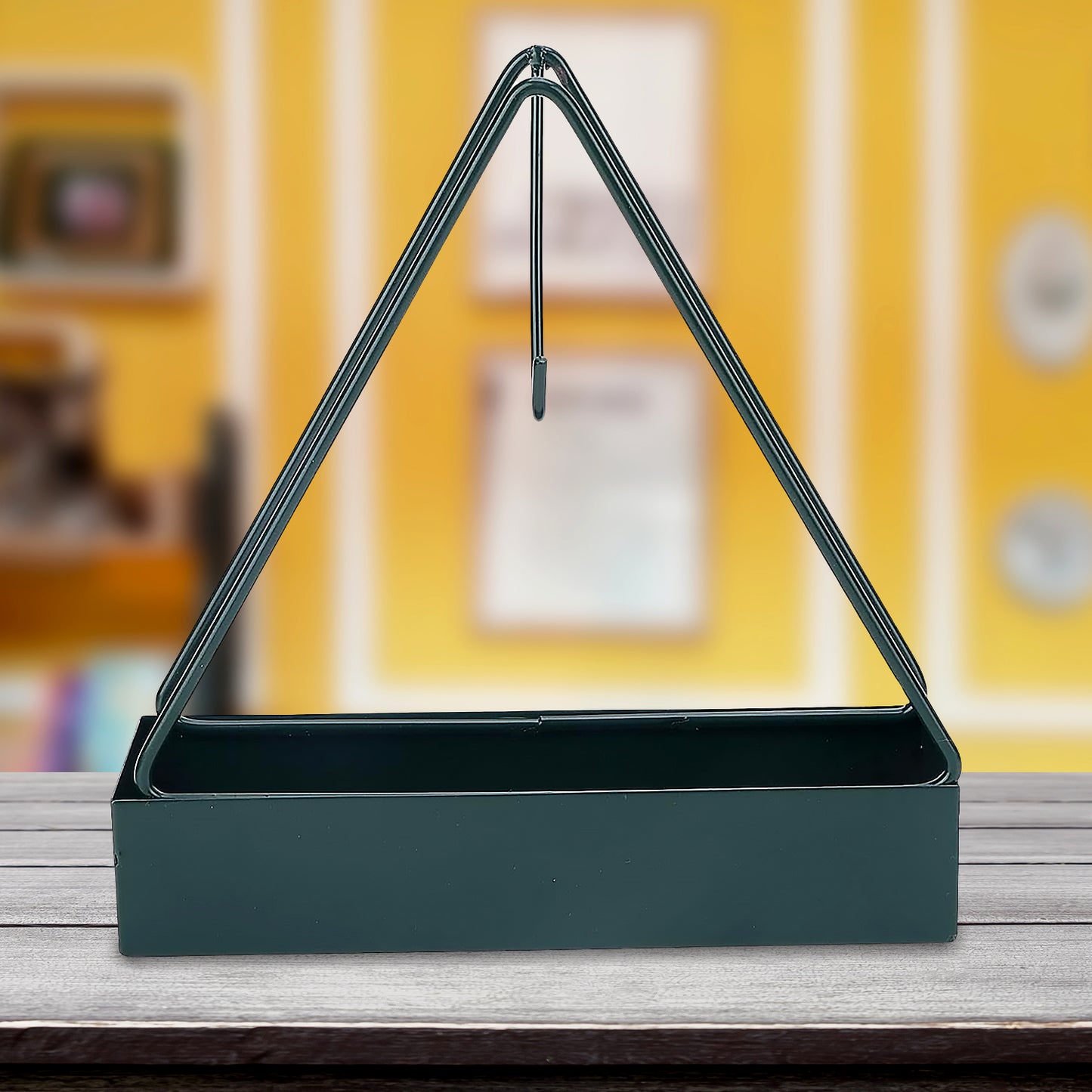 12880 Mosquito Coil Holder Frame Triangular Shape Iron Mosquito Incense Holder Mosquito Repellent Incense Holder Hanging Mosquito Repellent Outdoor Stylish Mosquito Repellent Incense Holder - Springkart 