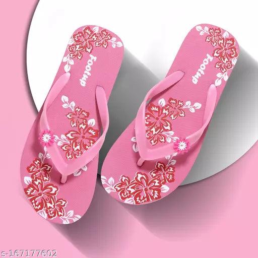 Footup Womens Casual Comfortable Stylish And Trending Flipflops Slippers (Pack of 3) - Springkart 