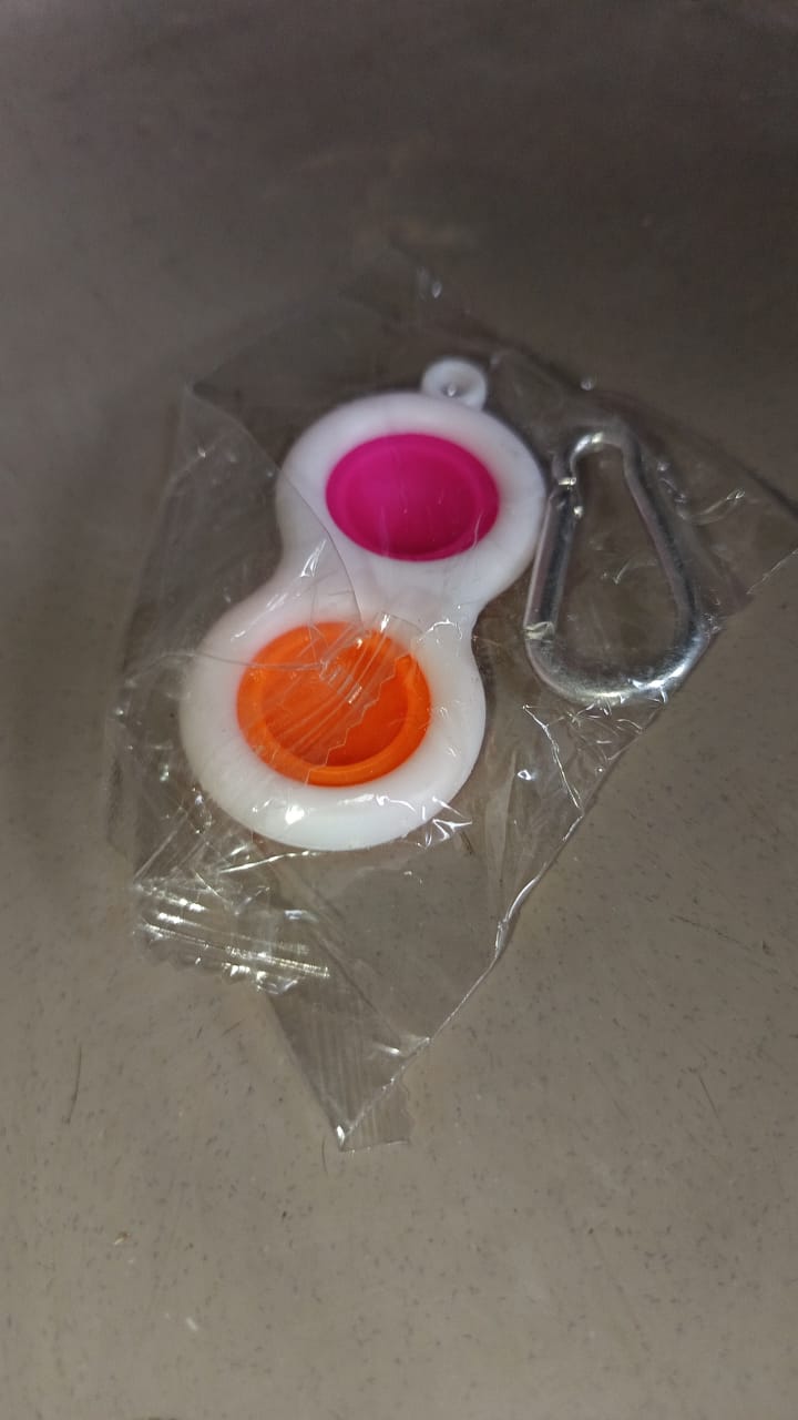 Simple Dimple Fidget Toy Mini Keychain - Springkart 
