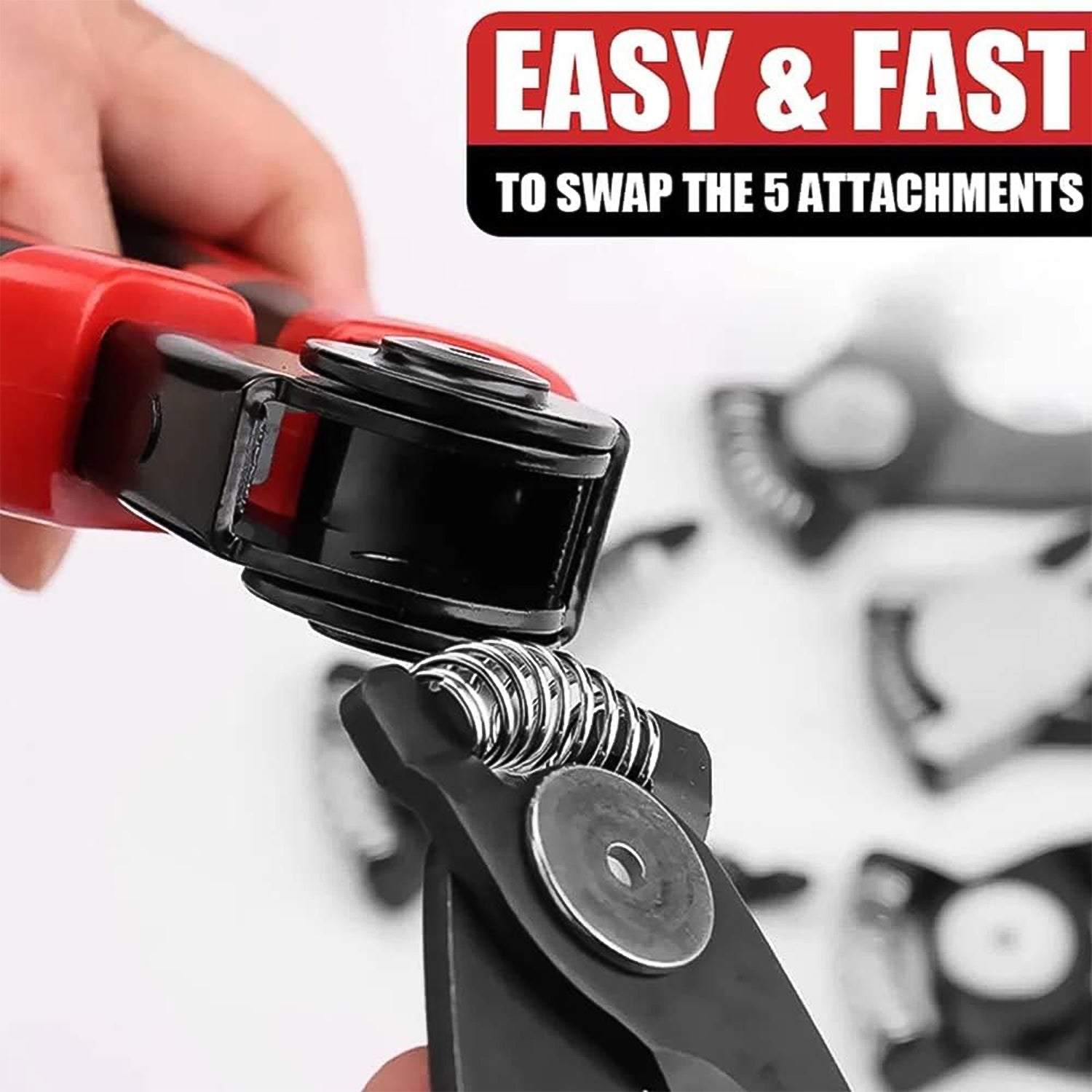 5 In 1 Wire Stripper Pliers Set Soft Grip Anti-slip Alloy Steel Cutting Gripping Stripping - Springkart 
