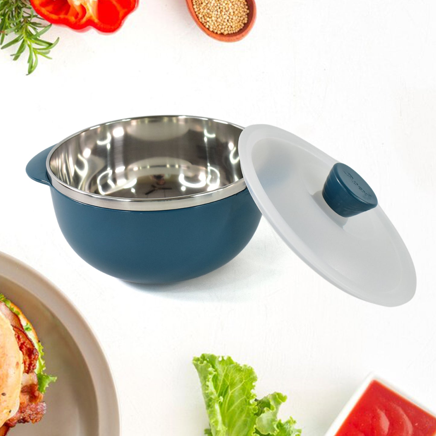 Apex Microwave-safe Serving Bowl 3 Pcs Set (700ml 1000ml 1400ml) - Springkart 