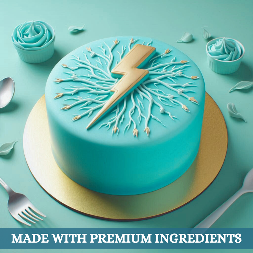 Electric Blue Fondant | Edible Sugarpaste 250 Gm