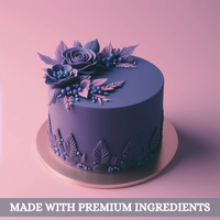 Electric Purple Fondant | Edible Sugarpaste 250 Gm