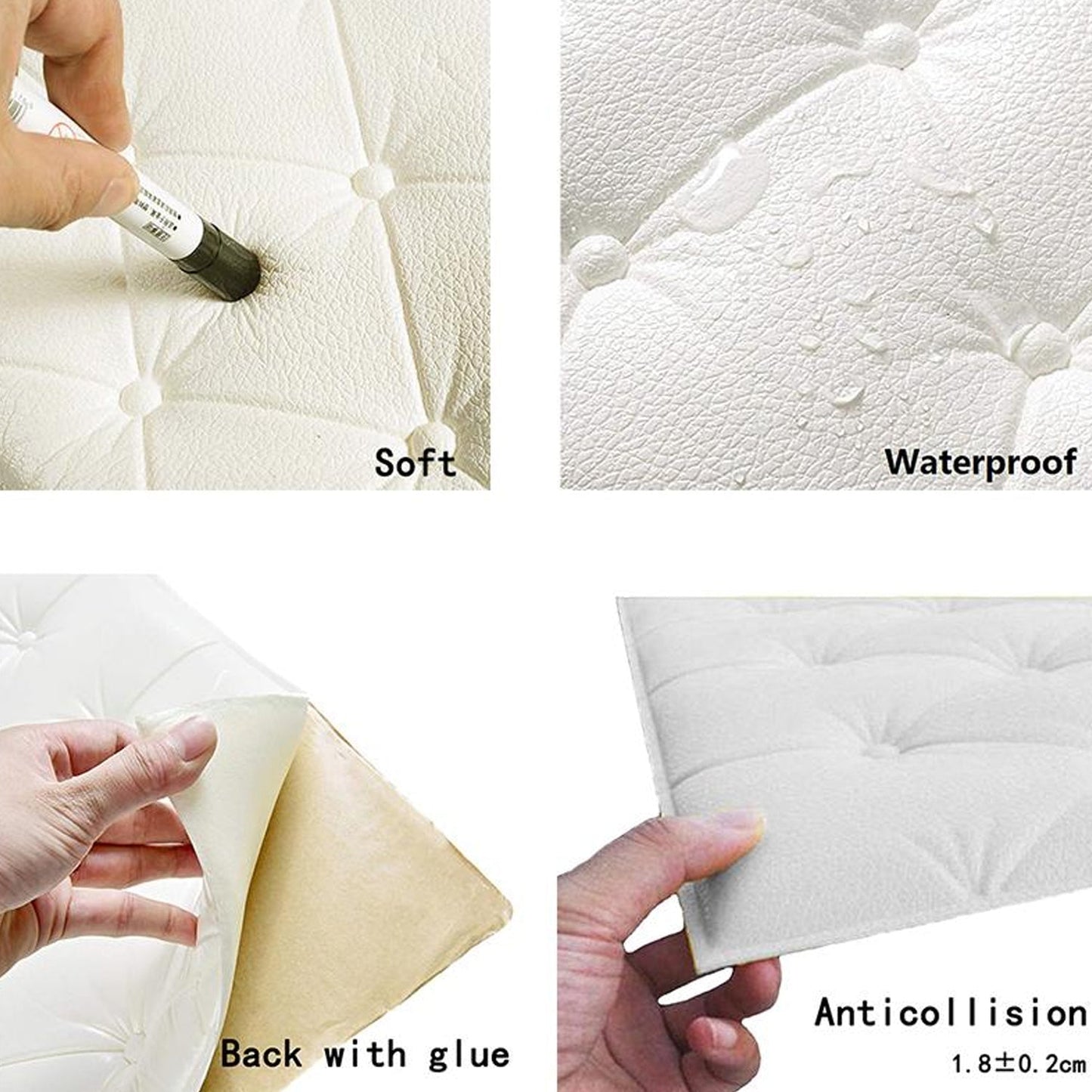 Green 3D Adhesive wallpaper for living Room. Room Wall Paper Home Decor Self Adhesive Wallpaper - Springkart 