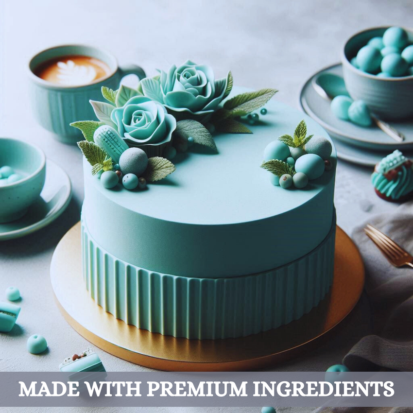Teal Fondant | Edible Sugarpaste 1 Kg