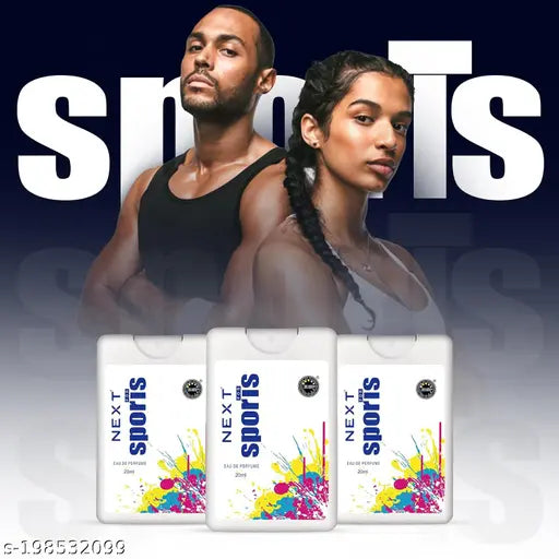 Next Care  Aqua Fresh, Silver Scent, Sports and WHY Pocket Perfume - 20ML each | Pocket Perfume for Men and Women | Unisex Perfumes | Travel Perfume | Pocket Friendly