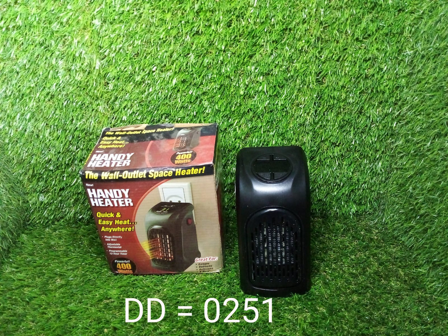 Electric Mini Handy Heater Plug-In Wall (400w) - Springkart 