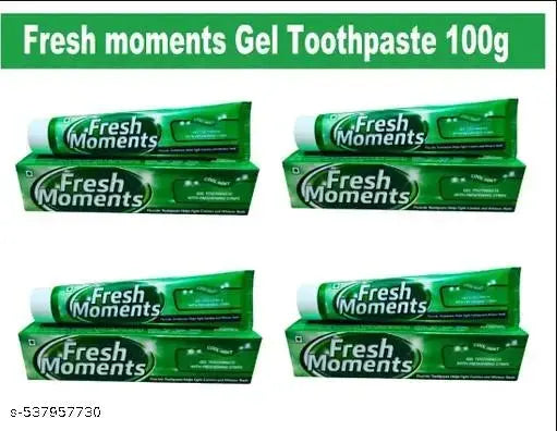 Fresh Moments Cool Mint Gel Toothpaste Each 100g (Pack of 4)