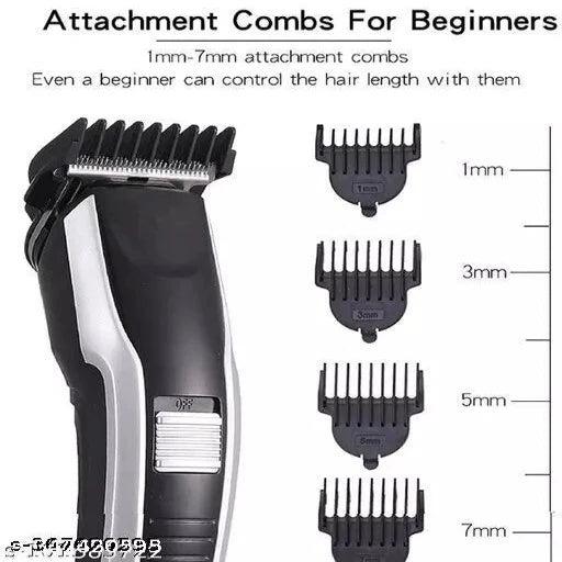 Hightech AT-538 Rechargeable Hair Beard Trimmer for Men - Springkart 