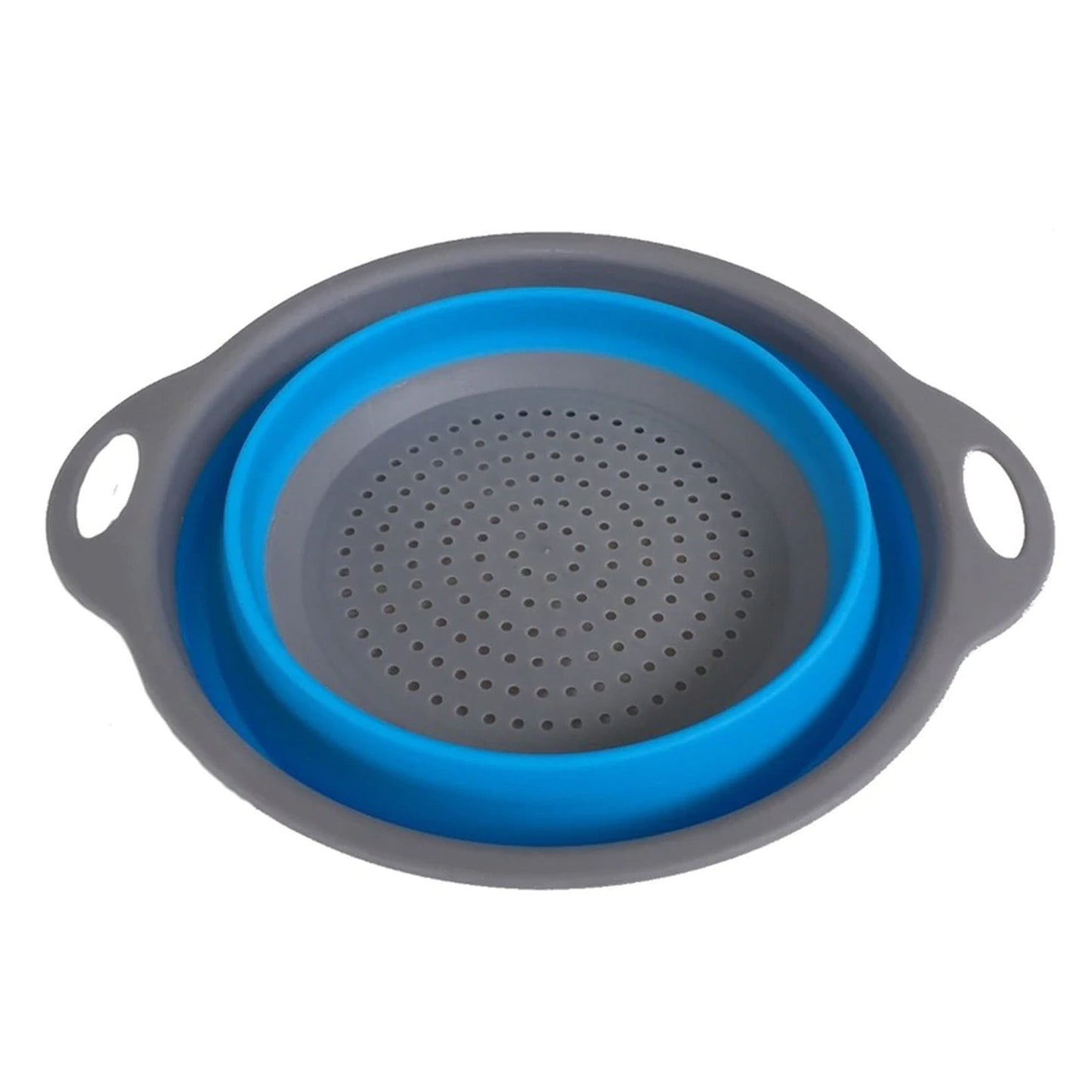 Round Small Silicone Strainer widely used in all kinds of household kitchen purposes while using at the time of washing utensils for wash basins and sinks etc. - Springkart 