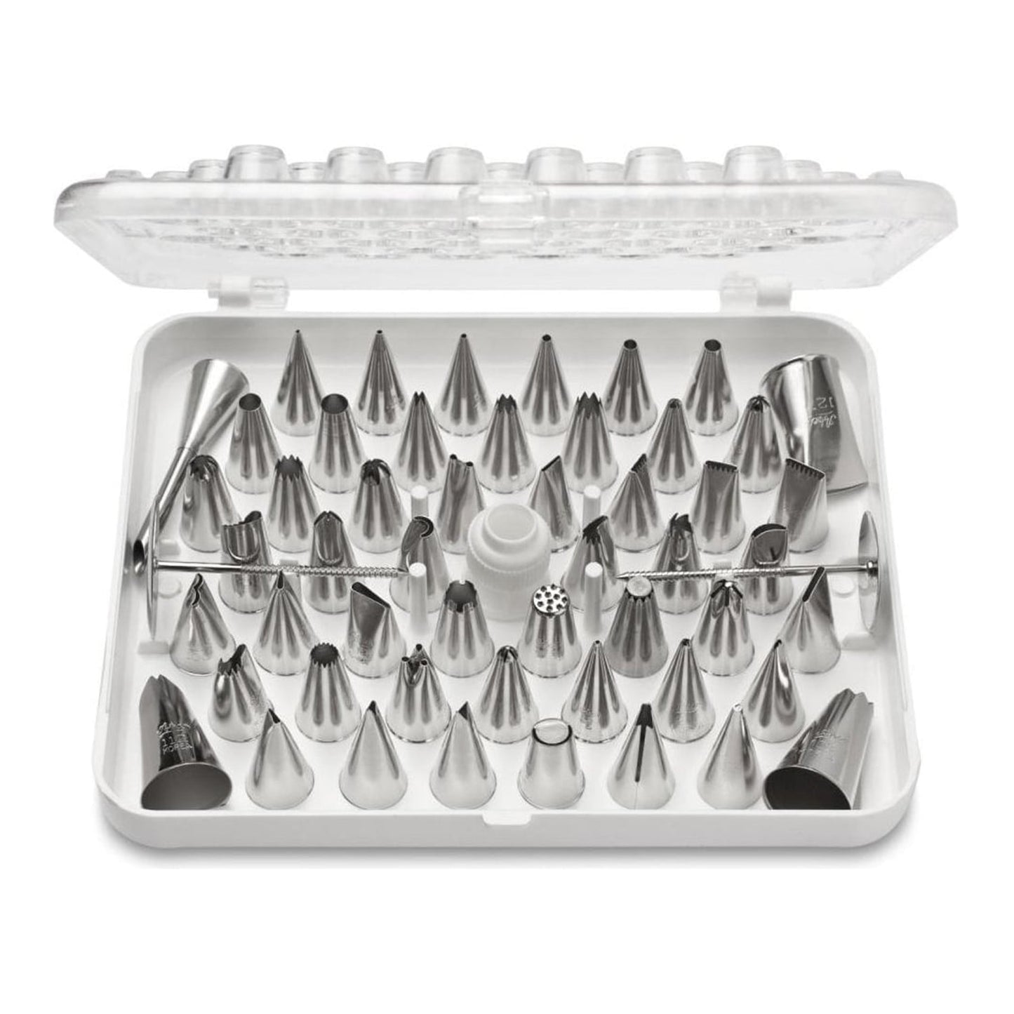 Cake Nozzle Set for Pastry Decorations (55-Piece) - Springkart 