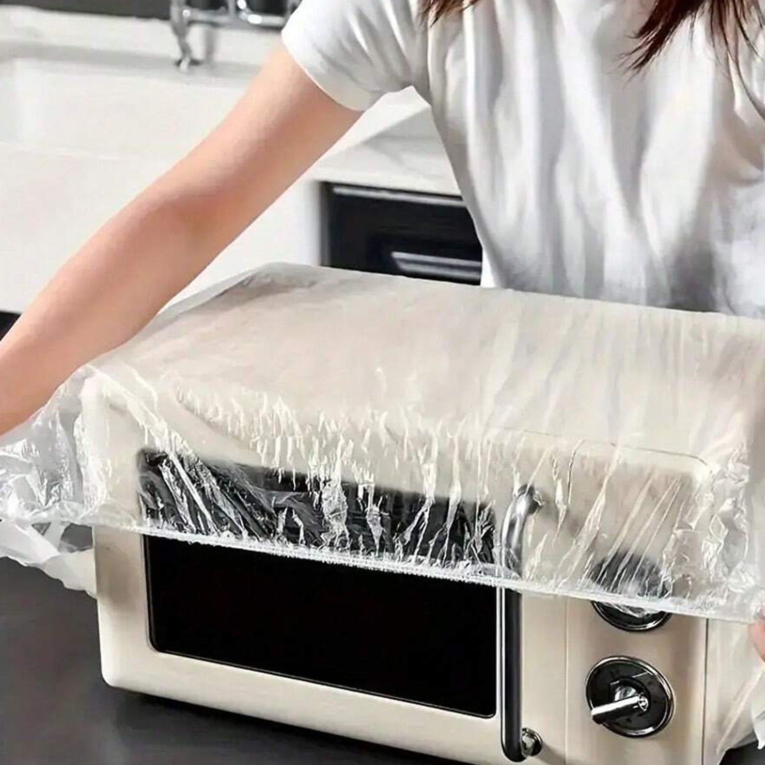 Home Thick Disposable Dust Proof Plastic Furniture Covers (1 Pc Big) - Springkart 