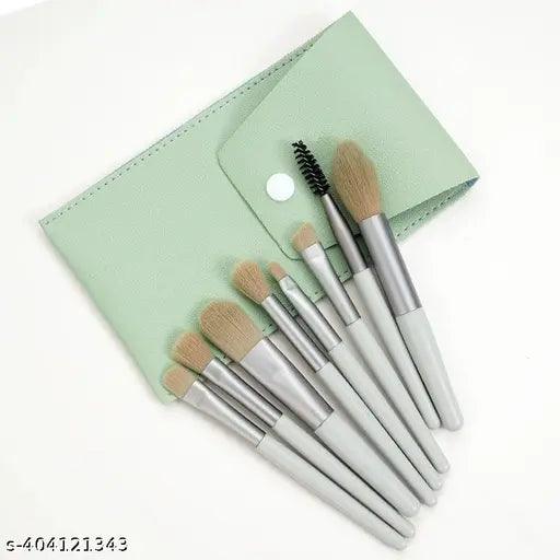 Makeup Brushes - 8pcs with Travel Kit