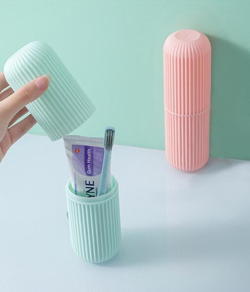 1355 Multipurpose Capsule Bottle Shape Portable Storage Organizer - Springkart 