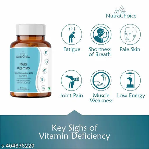 Multivitamin Tablet for Men & Women (30 Tablets) - Springkart 