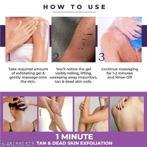 Dead Skin & Tan Removal for Men & Women 100% Natural pack of - 1