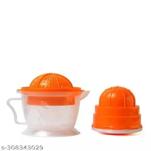 Buy 1 Get 1 Free Lemon squeezer and ORANGE Colour juicer combo offer Best deal - Springkart 