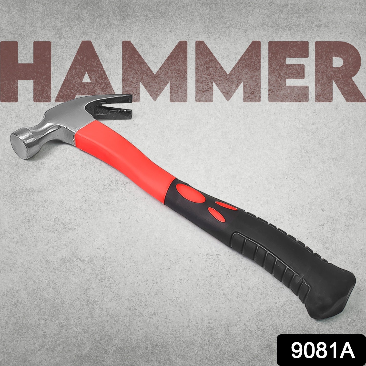 Stainless Claw Hammer with Fiberglass Handle, Shock Resistant, Corrosion Resistant, Rust Proof, Durable, Environmental friendly, 364g, 28cm - Springkart 