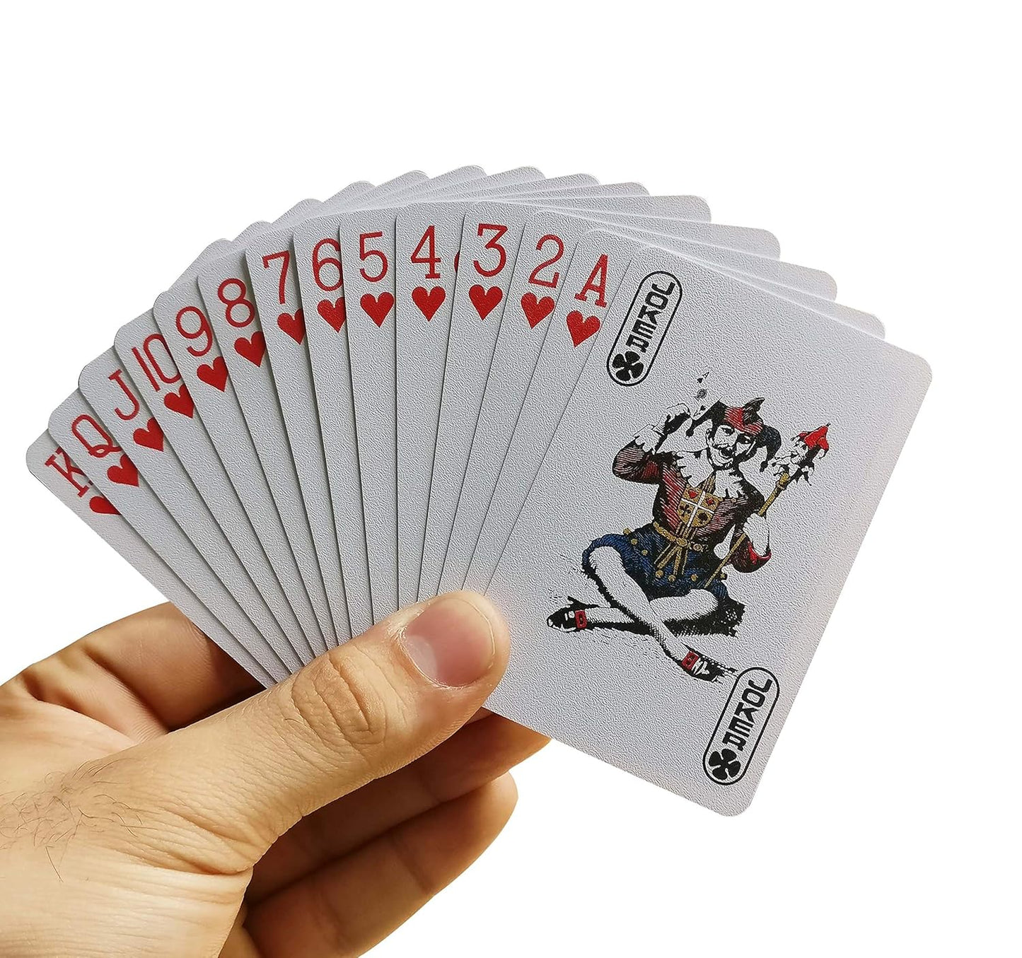 The Ace Card Company Premium Plastic Playing Card Game With Case (2 Decks)For Teen - Made In India, Bridge Size, Waterproof - Multicolor, Pack of 2