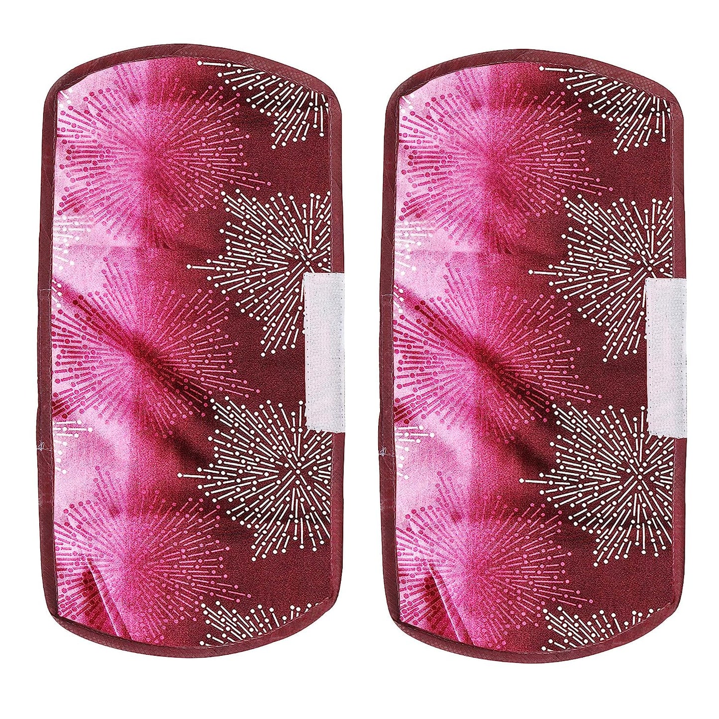 Fridge Cover Handle Cover Polyester High Material Cover For All Fridge Handle Use ( Set Of 2 Pcs ) Multi Design - Springkart 