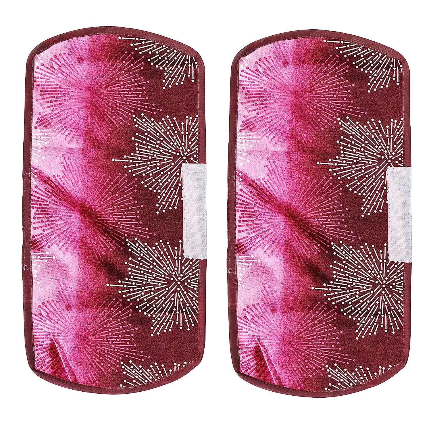 Fridge Cover Handle Cover Polyester High Material Cover For All Fridge Handle Use ( Set Of 2 Pcs ) Multi Design - Springkart 