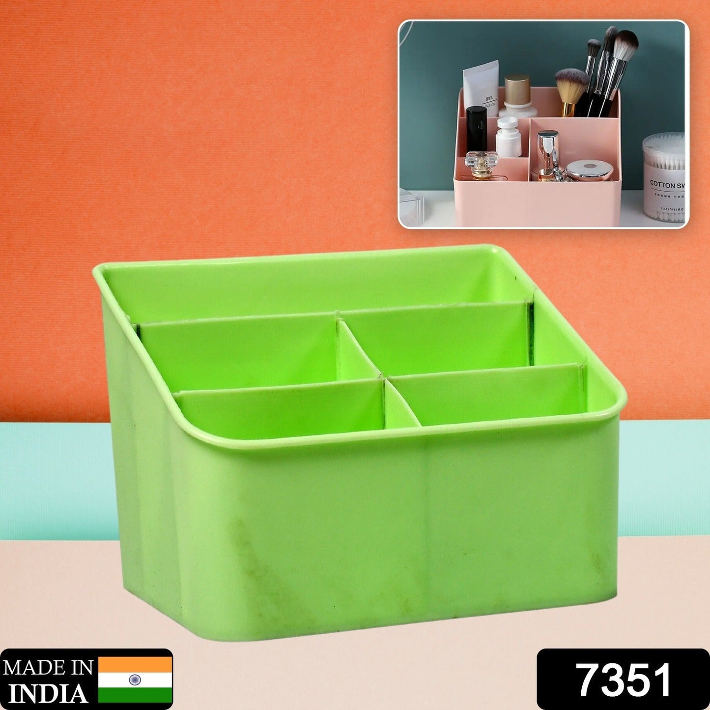Plastic Multiple Storage Box for Living Room and Bathroom Space Saver Storage Box - Springkart 