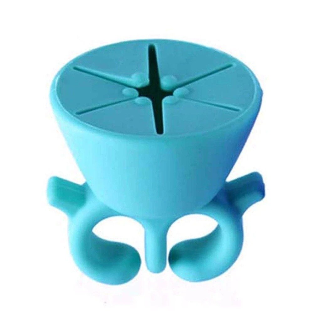Nail Polish Holder Ring with Nail Polish Holder Stand, Fingernail Painting Tools, Manicure and Pedicure Accessories - Springkart 