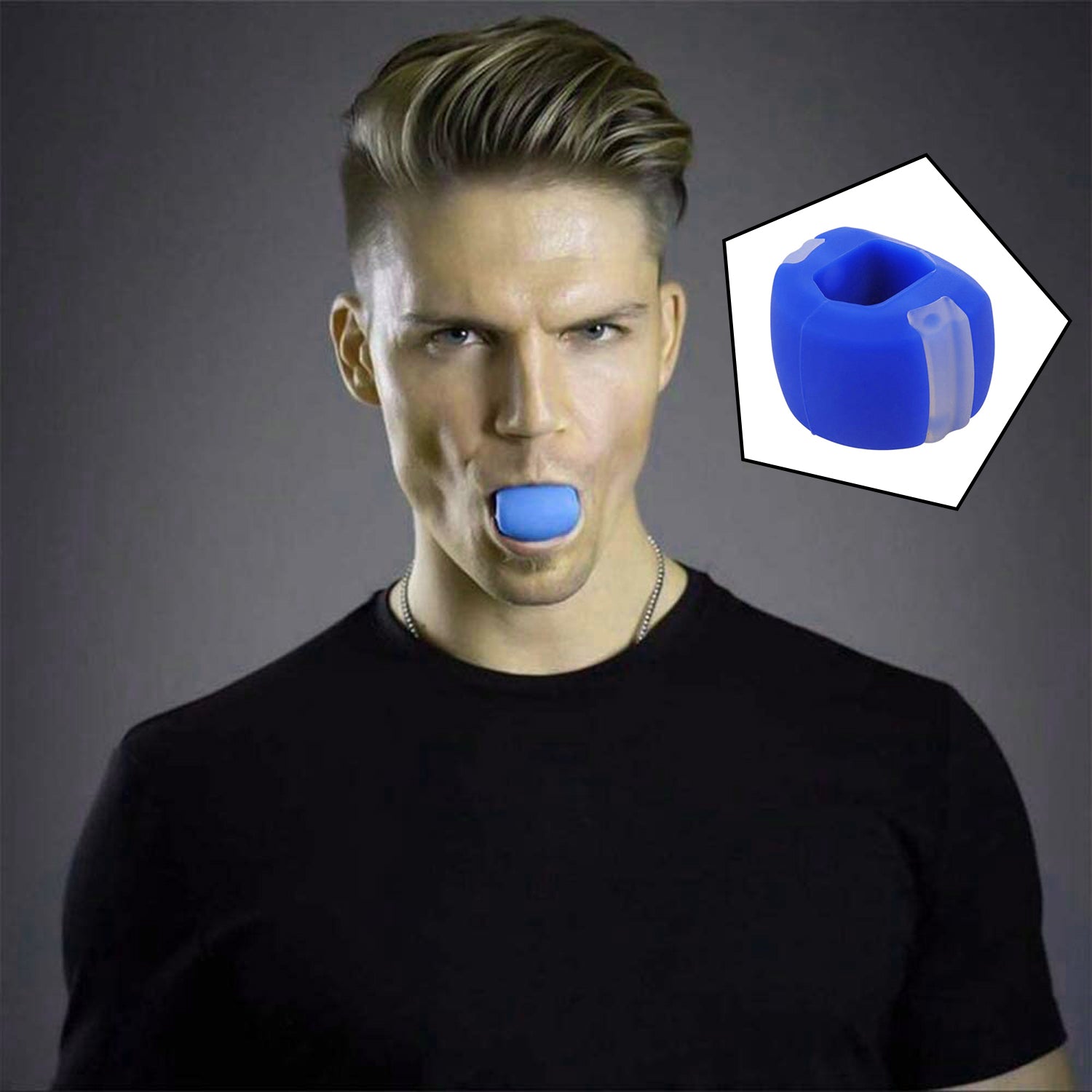 6268 Set Of 6pc Jawline Exerciser Tool Men Women Double Chin Reducer For Women And Men - Springkart 