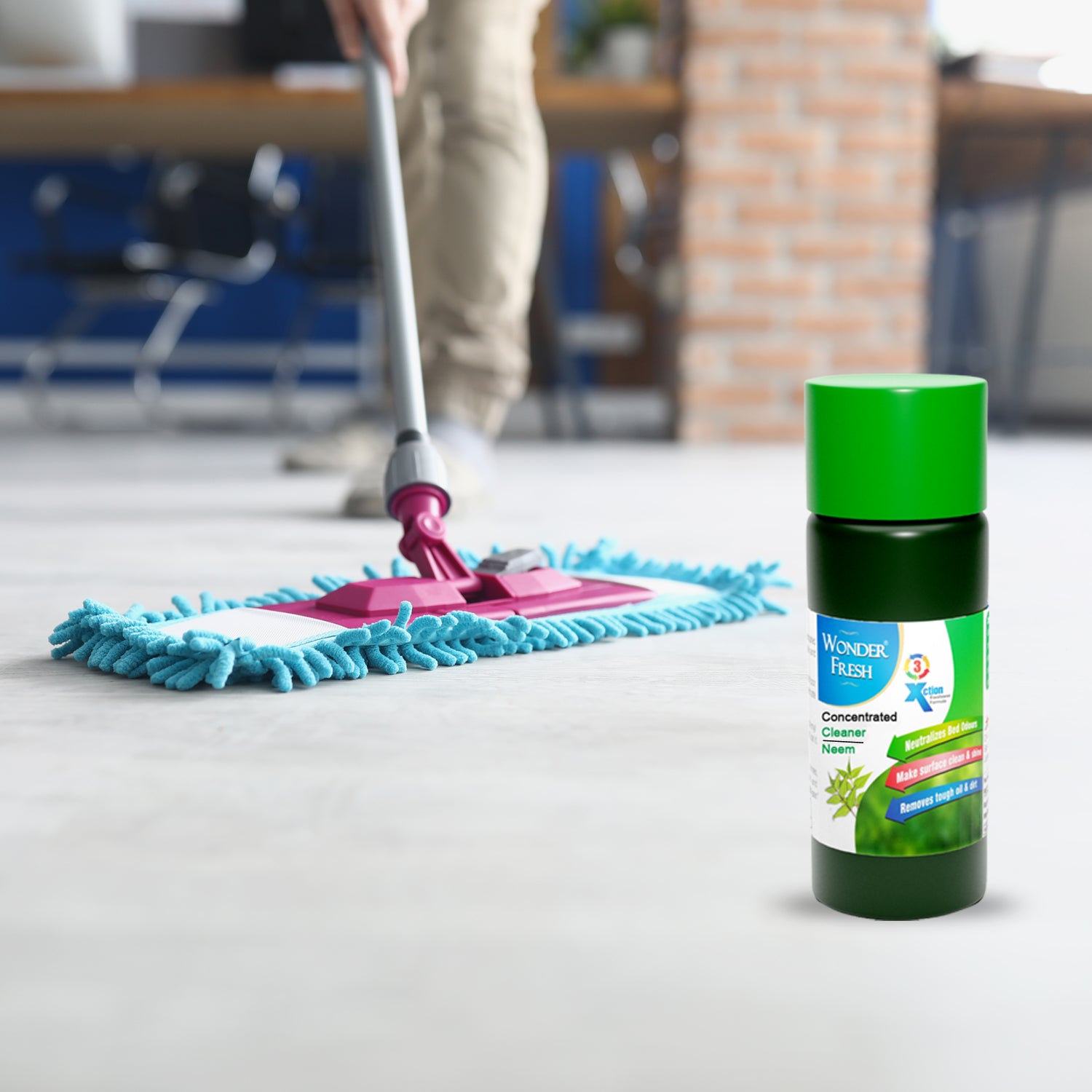 6288 Mop Floor Surface Cleaner Liquid - Disinfectant Insect Repellent - Springkart 