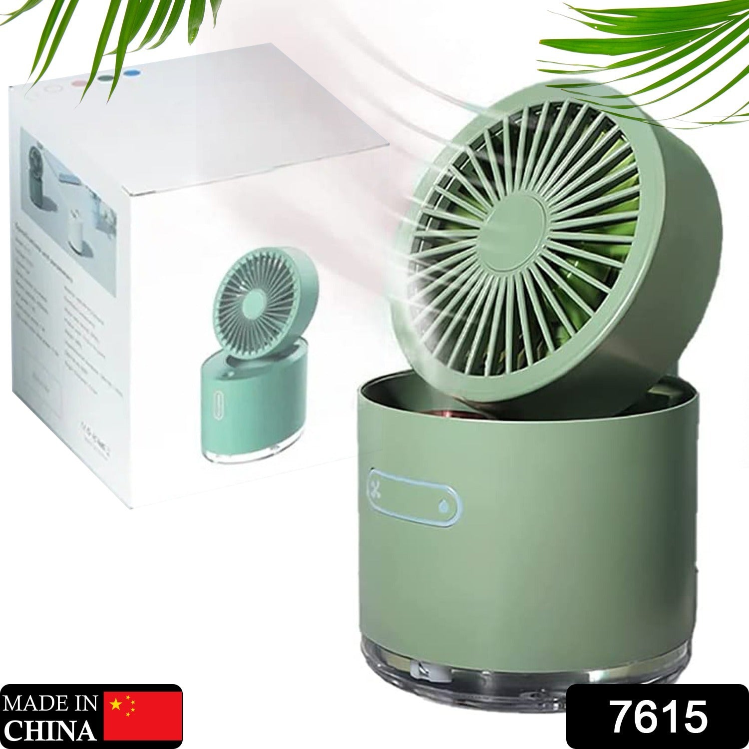 Mini Desktop Cooling Fan with Humidifier Spray - Springkart 