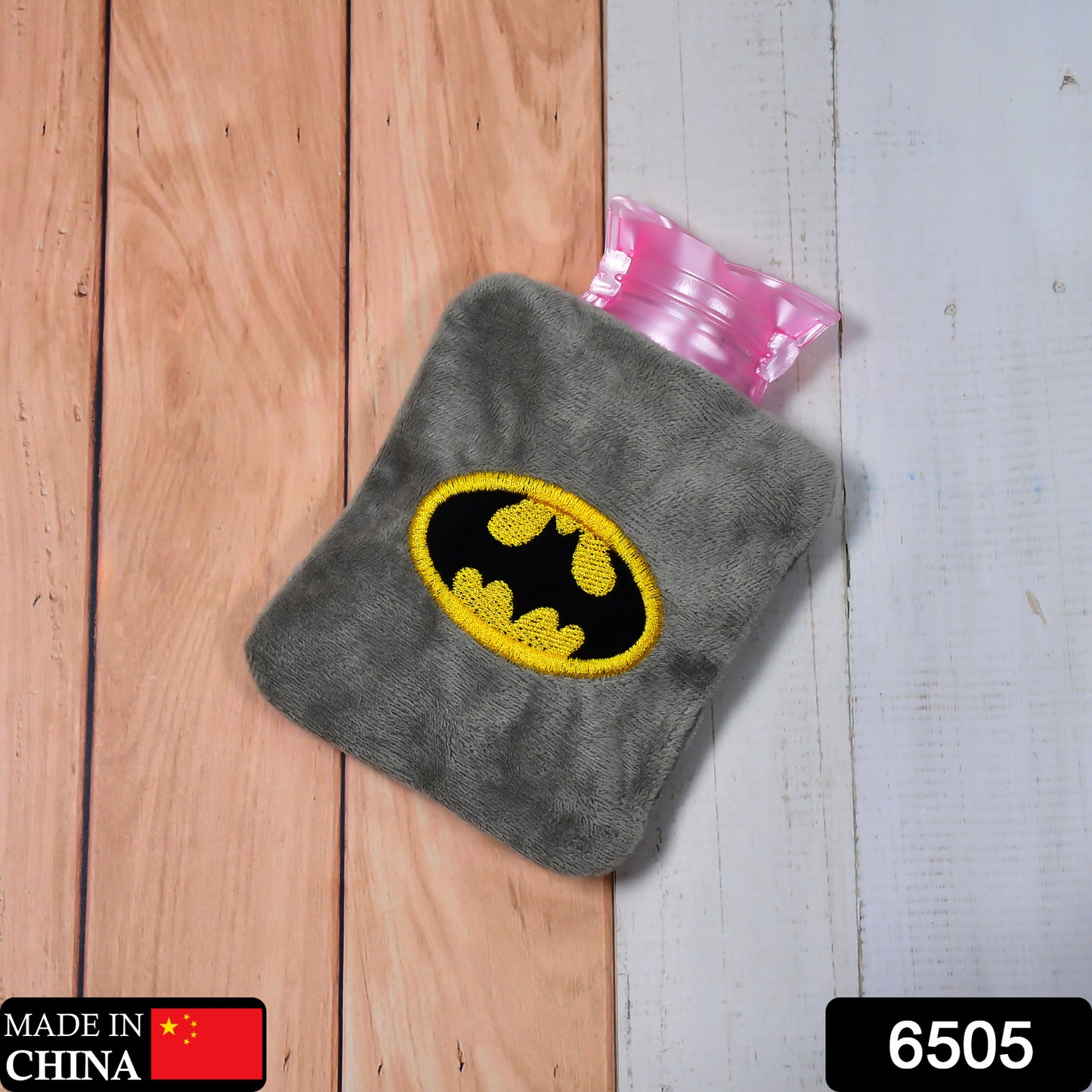6505 Batman Small Hot Water Bag With Cover For Pain Relief Neck Shoulder Pain And Hand Feet Warmer Menstrual Cramps. - Springkart 