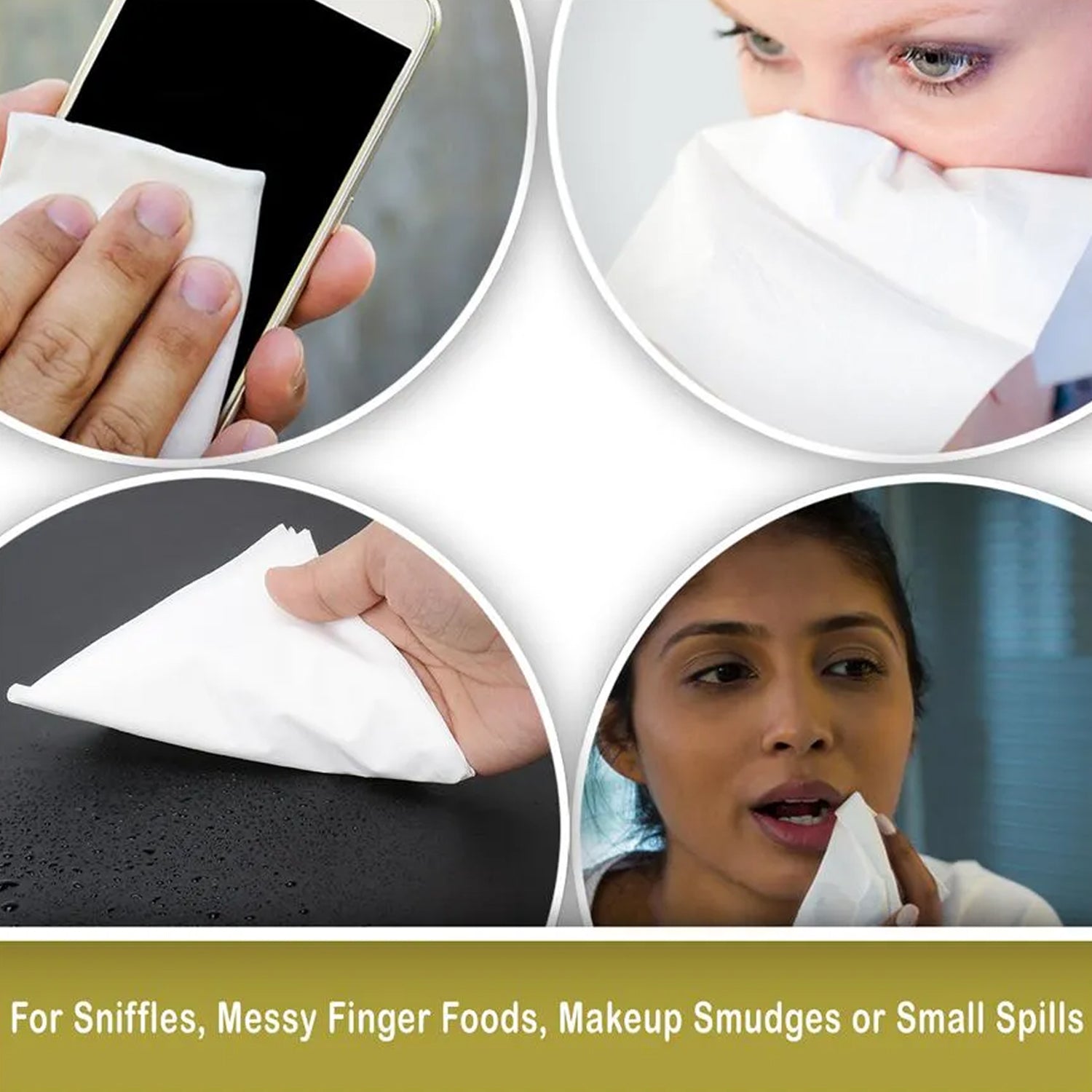 6222 Tissue Paper For Wiping And Cleaning Purposes Of Types Of Things. - Springkart 