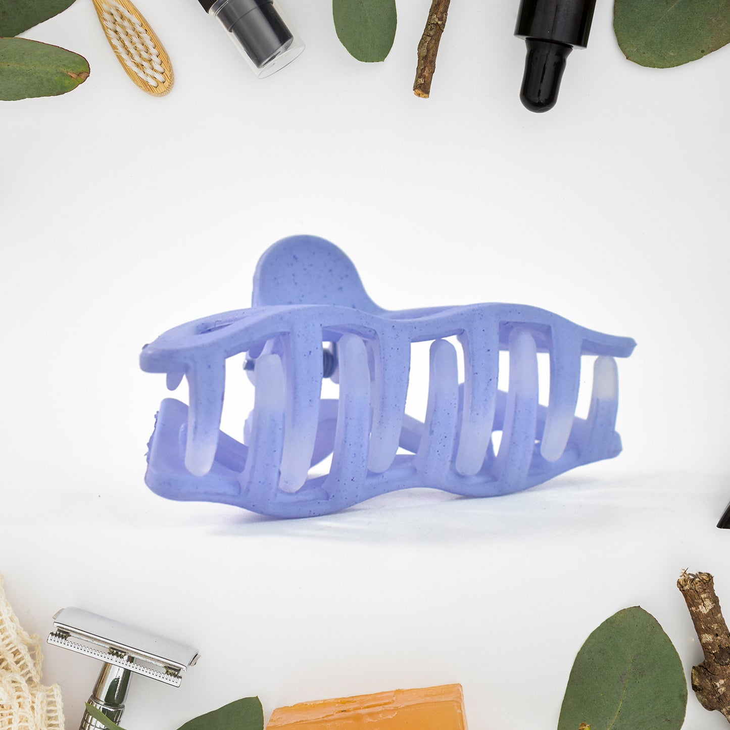 Hair Clamp Grip Simple Matte Hair Barrette Clamp Charming Decoration Hair Fixation Decorative For Face Washing - Springkart 